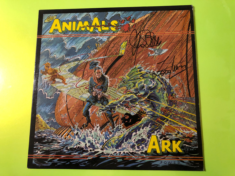 Signed The Animals – Ark Vinyl LP by Epic Records (EPC10099/BP70037)