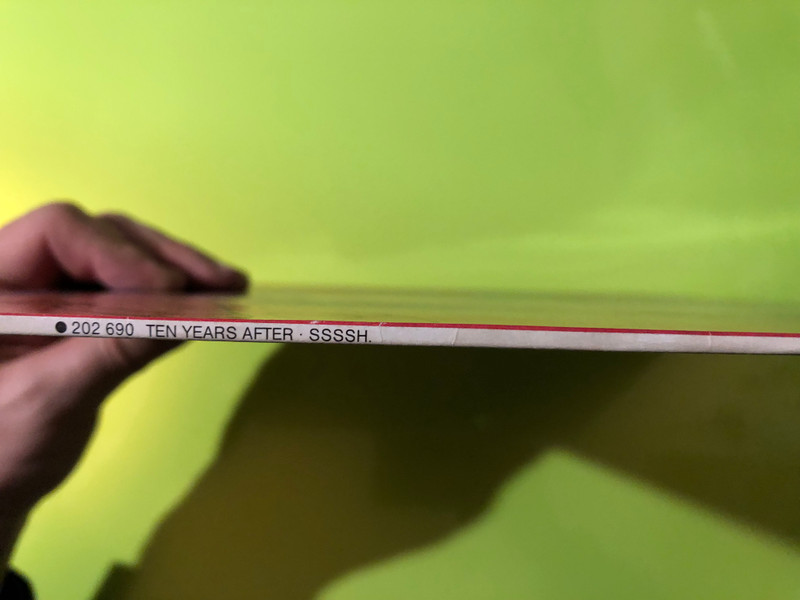 Fully Autographed Ten Years After – Ssssh. Vinyl LP by Chrysalis (4007192026906)