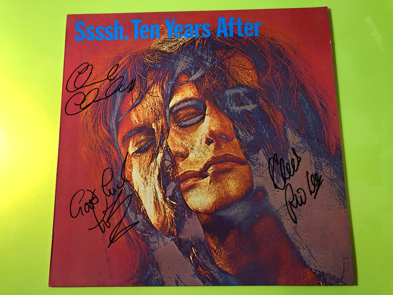Fully Autographed Ten Years After – Ssssh. Vinyl LP by Chrysalis (4007192026906)
