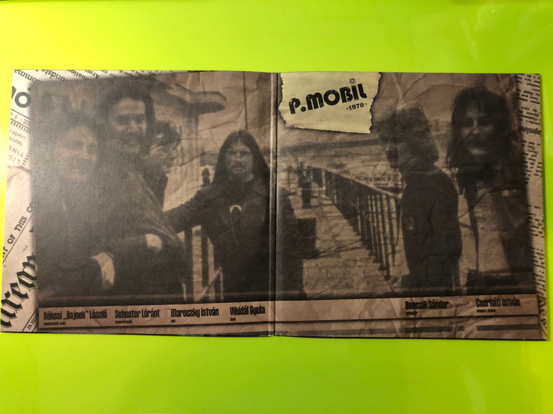 P. Mobil – Az első nagylemez -1978- 40th Anniversary Double Vinyl LP by GrundRecords (5999887248825)
