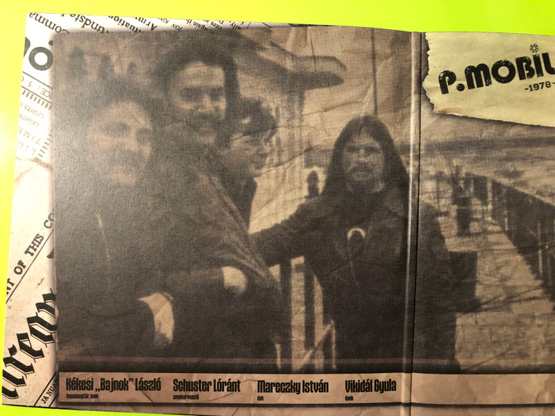 P. Mobil – Az első nagylemez -1978- 40th Anniversary Double Vinyl LP by GrundRecords (5999887248825)