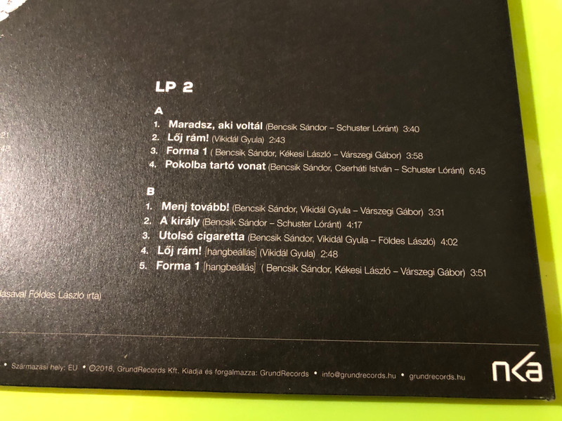 P. Mobil – Az első nagylemez -1978- 40th Anniversary Double Vinyl LP by GrundRecords (5999887248825)