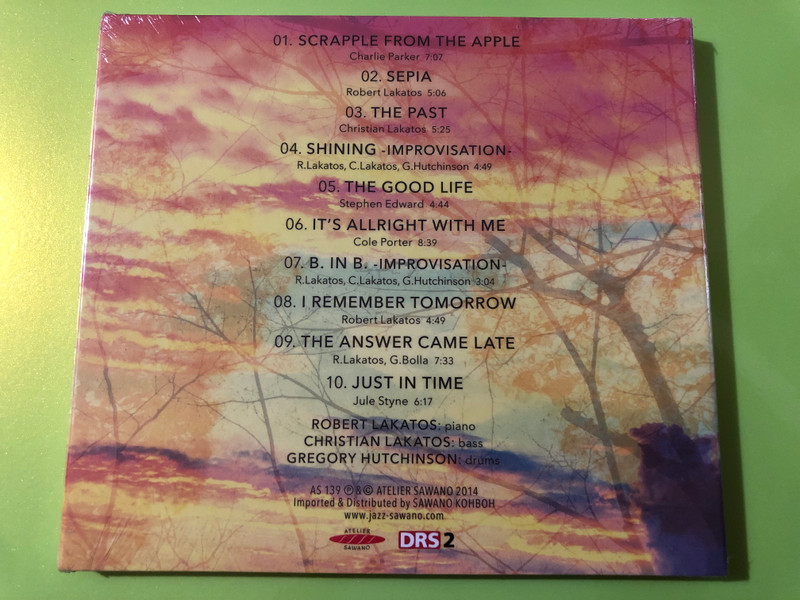 Robert Lakatos Trio Sepia feat. Gregory Hutchinson Atelier Sawano CD (RobertLakatos)