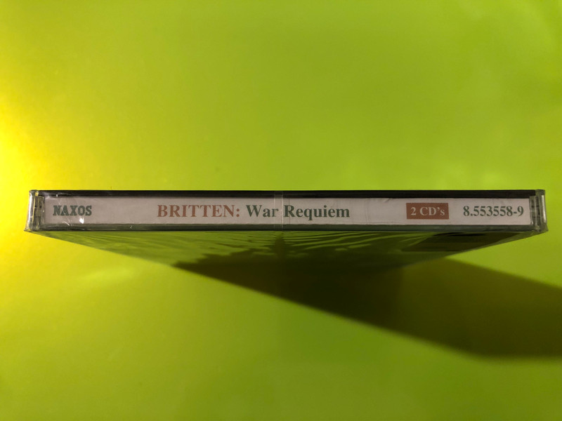 Benjamin Britten: War Requiem 2-CD Set by Naxos (0730099455824)
