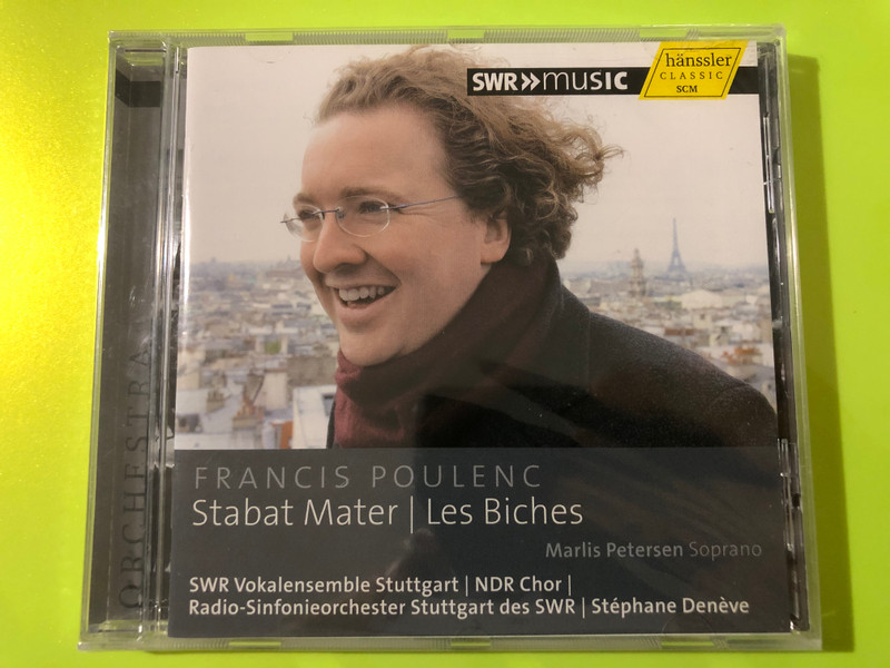 Francis Poulenc: Stabat Mater & Les Biches CD by Hänssler Classic (4010276025795)