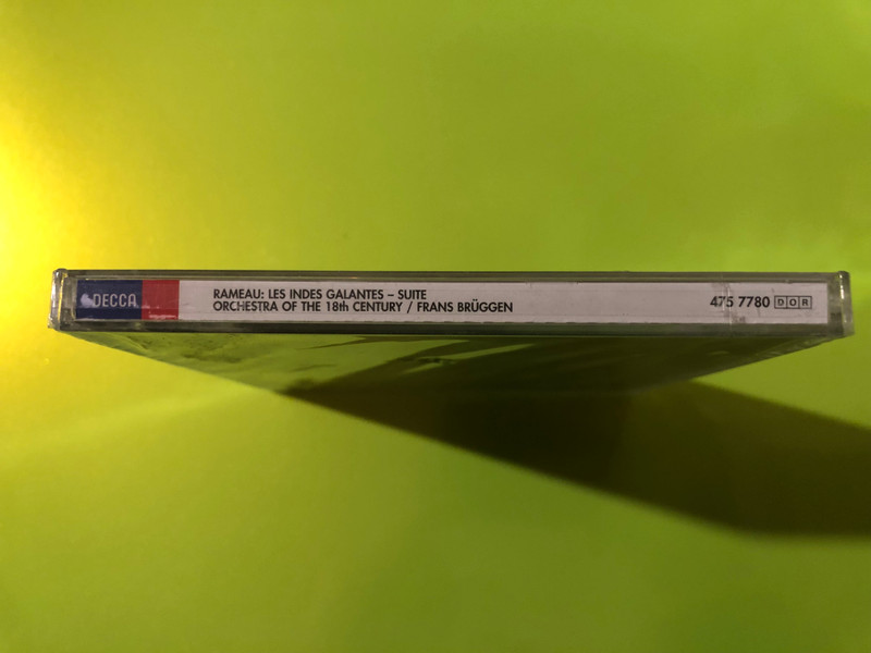 Decca Rameau Les Indes Galantes Suite Audio CD by Frans Brüggen (028947577805)