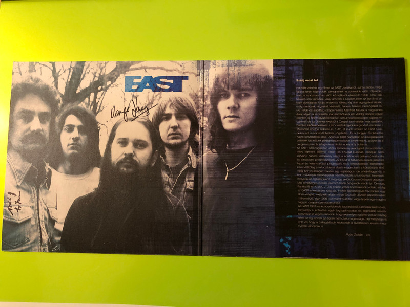 SIGNED: EAST - Csepel felett az ég... 1981 Live Recording Double Vinyl LP (5999860095064)
