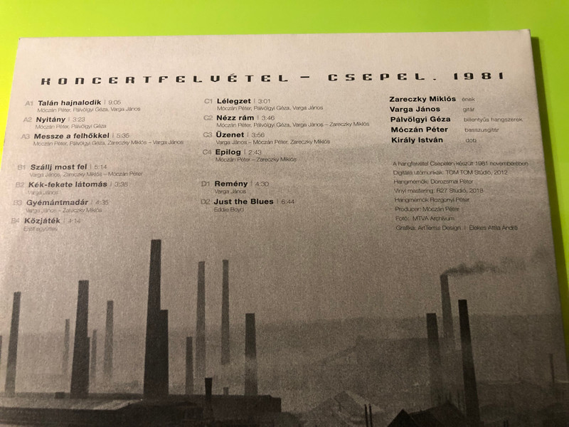 SIGNED: EAST - Csepel felett az ég... 1981 Live Recording Double Vinyl LP (5999860095064)