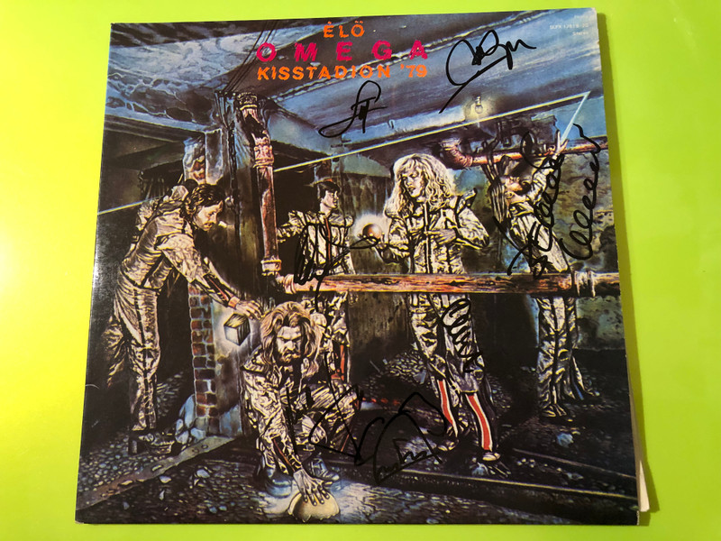 FULLY SIGNED: OMEGA - Élő Omega Kisstadion '79 Double Vinyl LP (ÉlőOmegaKisstadion)