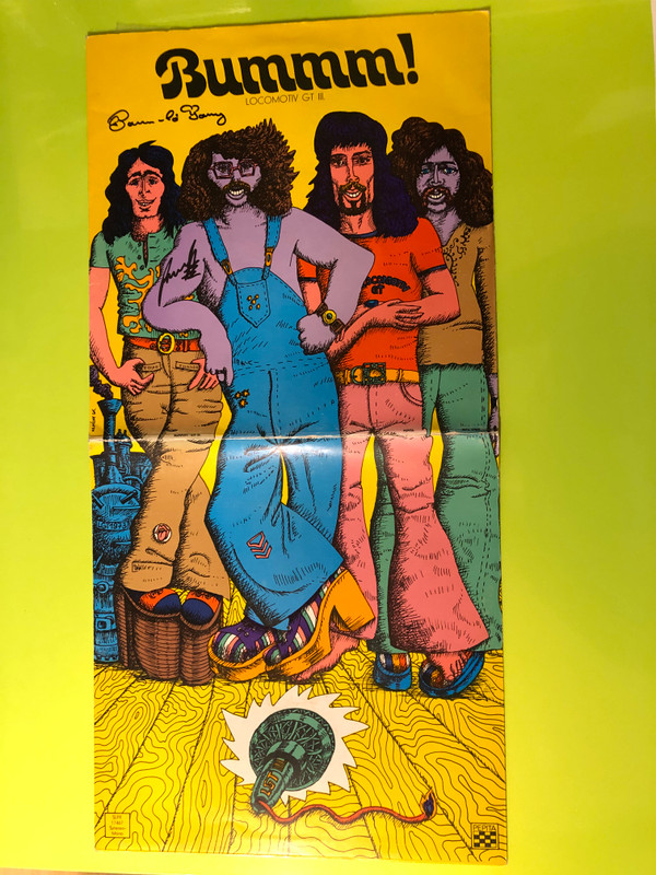 SIGNED: Locomotiv GT - Bummm! (LGT III) Original 1973 Vinyl LP (LocomotivGTBummm)