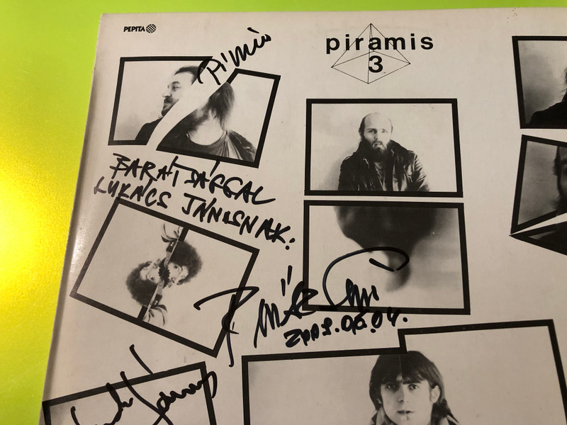 SIGNED: Piramis - Piramis 3. Original 1979 Vinyl LP (Piramis3-1979)