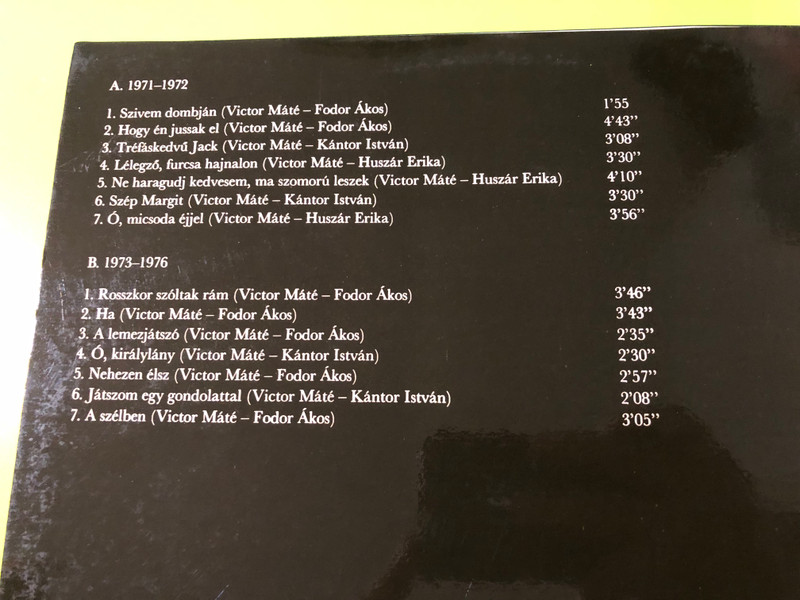 VICTOR MÁTÉ & NON-STOP - Original 1986 Pepita Compilation Vinyl LP (VictorMátéNonStop)