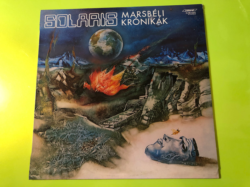 SIGNED: SOLARIS - Marsbéli Krónikák (The Martian Chronicles) Original 1984 Vinyl LP (SOLARISMarsbéliKrónikák)