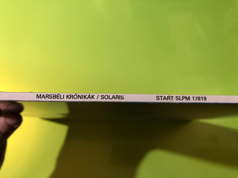 SIGNED: SOLARIS - Marsbéli Krónikák (The Martian Chronicles) Original 1984 Vinyl LP (SOLARISMarsbéliKrónikák)