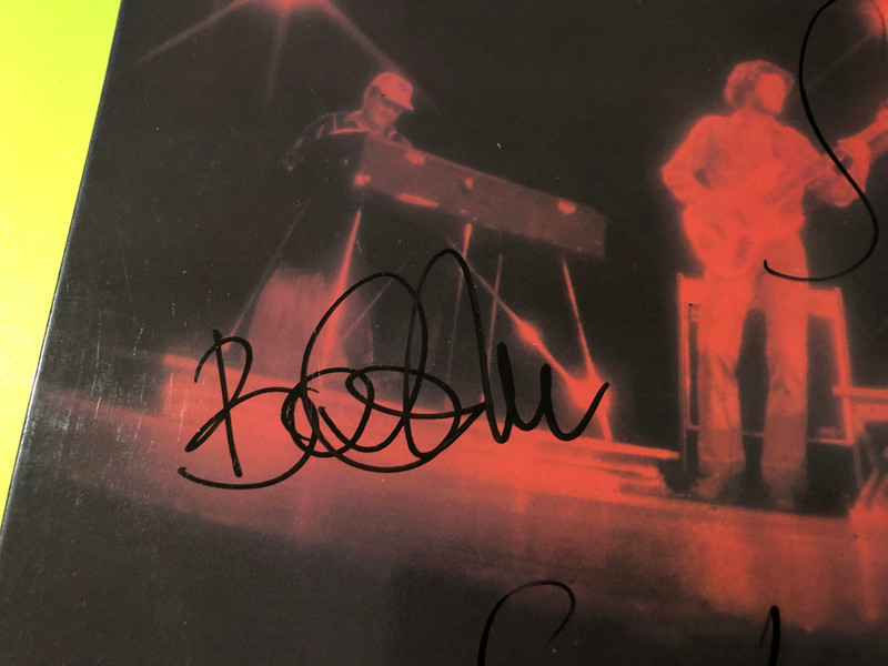 SIGNED: SATURNUS - Saturnus Original 1980 Pepita Vinyl LP (SaturnusOriginal1980)