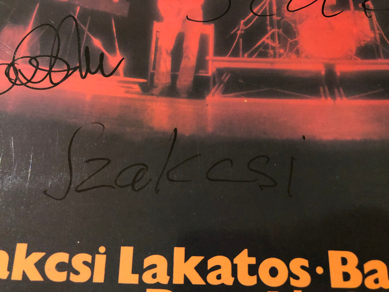 SIGNED: SATURNUS - Saturnus Original 1980 Pepita Vinyl LP (SaturnusOriginal1980)