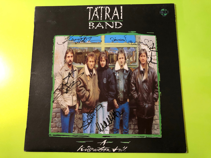 FULLY SIGNED: Tátrai Band - A küszöbön túl Original 1991 Vinyl LP (TátraiBand01)