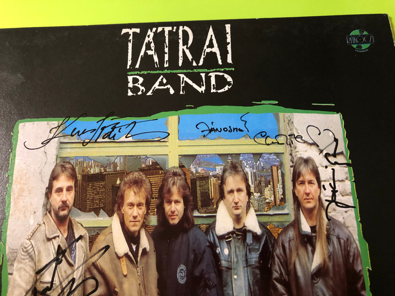 FULLY SIGNED: Tátrai Band - A küszöbön túl Original 1991 Vinyl LP (TátraiBand01)