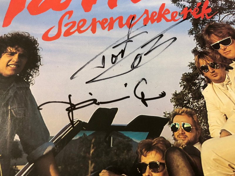 SIGNED: Tátrai - Szerencsekerék Original 1987 RING Vinyl LP (TátraiSzerencsekerék)