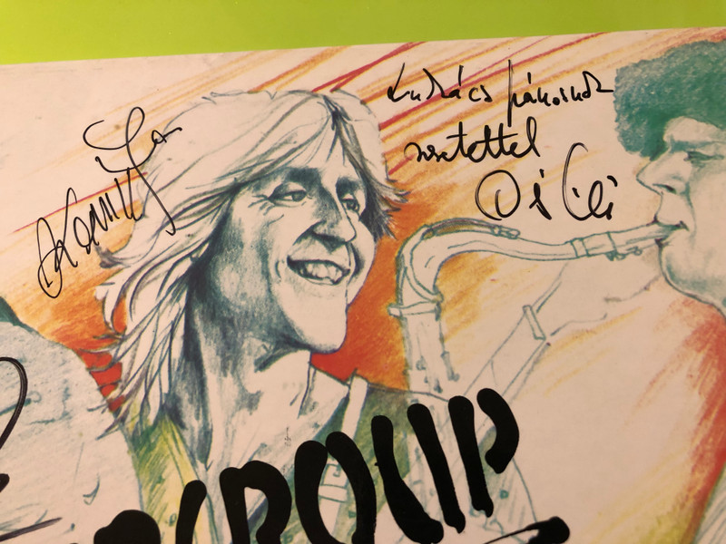 FULLY SIGNED: Supergroup - Live Original 1982 Pepita Vinyl LP (SupergroupLive)