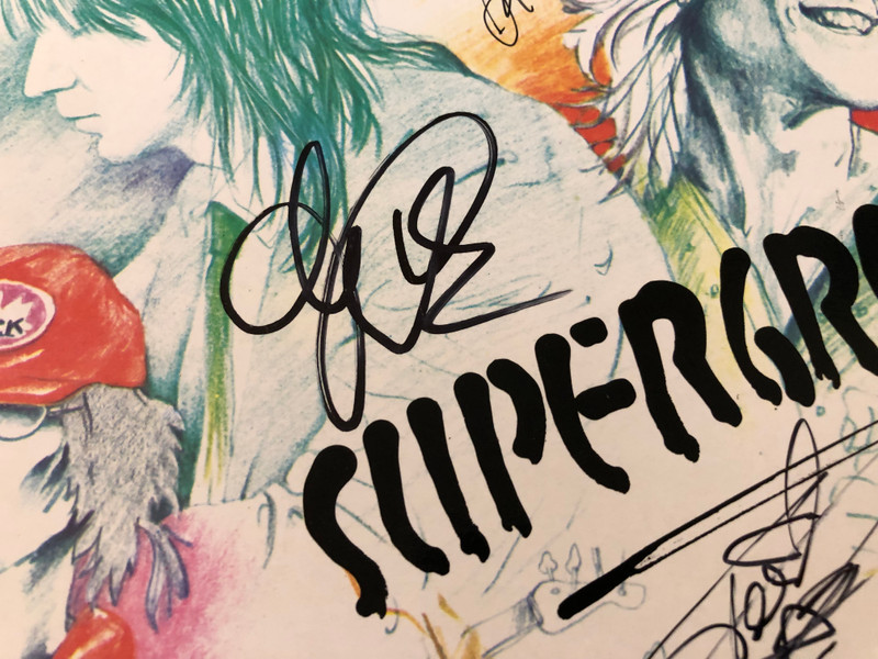 FULLY SIGNED: Supergroup - Live Original 1982 Pepita Vinyl LP (SupergroupLive)