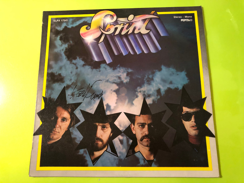 SIGNED: SPRINT - Sprint Original 1978 Pepita Vinyl LP (SprintOriginal1978)