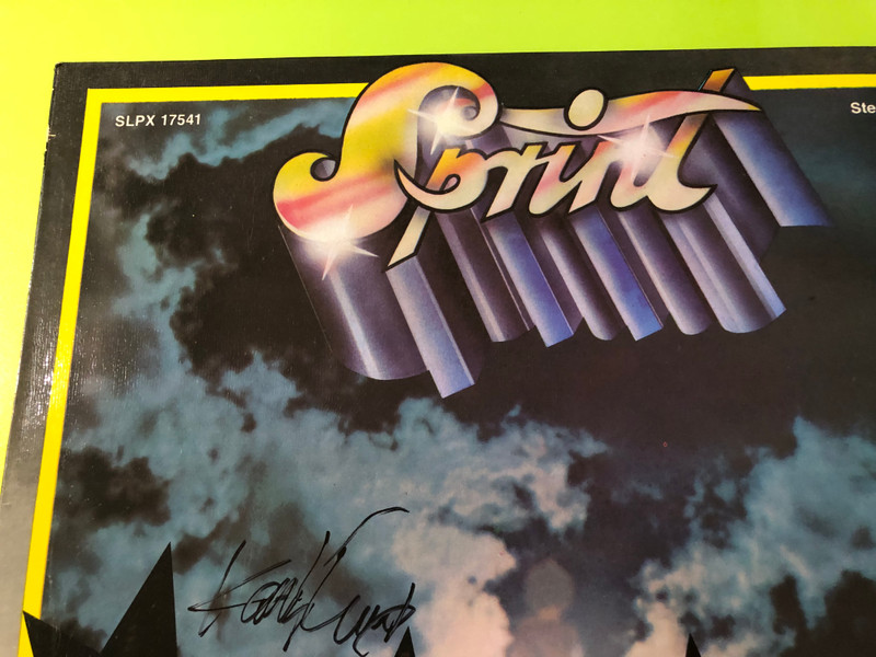SIGNED: SPRINT - Sprint Original 1978 Pepita Vinyl LP (SprintOriginal1978)