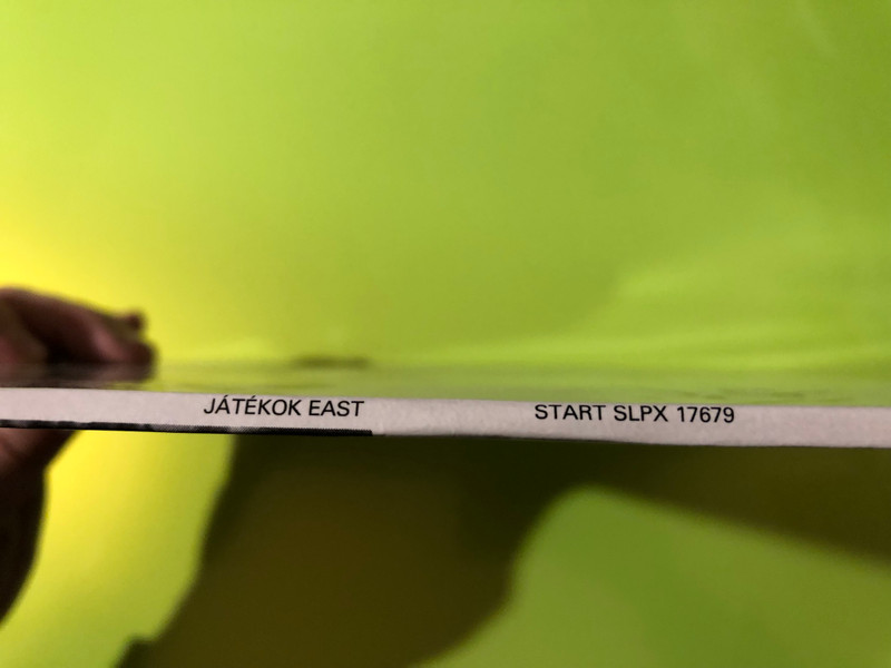 Start Records EAST "Játékok" 1981 Rare Autographed Debut Vinyl LP – Progressive Rock Classic (EASTJátékok)