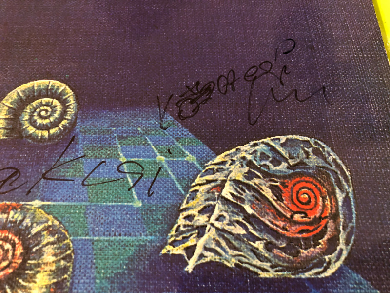 Krém Records SATURNUS "Csigaházak" 1982 Rare Autographed Vinyl LP – Jazz-Fusion Masterpiece (SATURNUSCsigaházak)