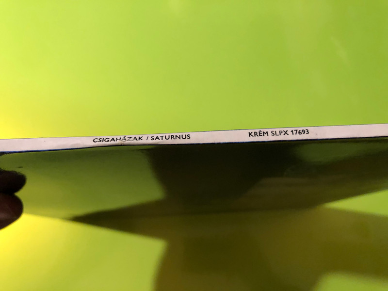 Krém Records SATURNUS "Csigaházak" 1982 Rare Autographed Vinyl LP – Jazz-Fusion Masterpiece (SATURNUSCsigaházak)