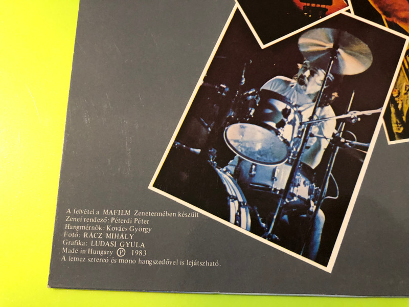 Start Records Pandora’s Box (P. Box) "Kő kövön" 1983 Rare Autographed Vinyl LP – Hard Rock Classic (Pandora’sBox)