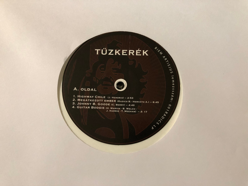 Radics Béla RB Emléktársaság "Tűzkerék ’78" Rare 2010 Vinyl LP – Live Tribute to the "Guitar King"