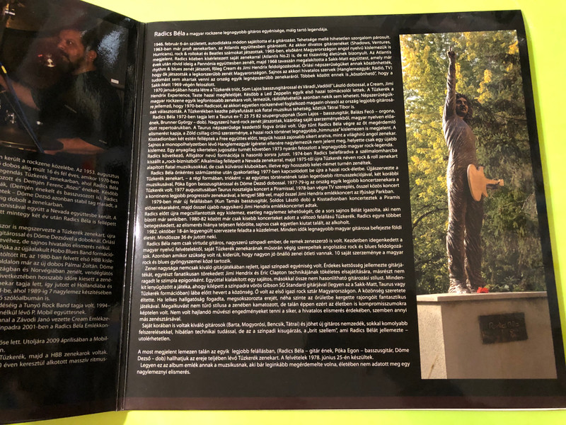 Radics Béla RB Emléktársaság "Tűzkerék ’78" Rare 2010 Vinyl LP – Live Tribute to the "Guitar King"