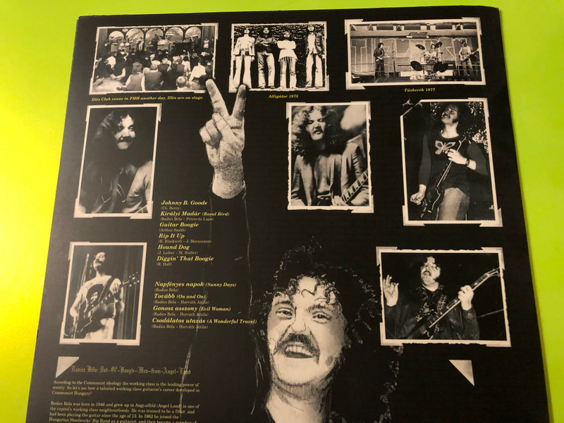 Béla Radics - Dat-Ol'-Boogie-Man-from-Angel-Land Limited Edition Vinyl LP by Moiras Records (Béla Radics)