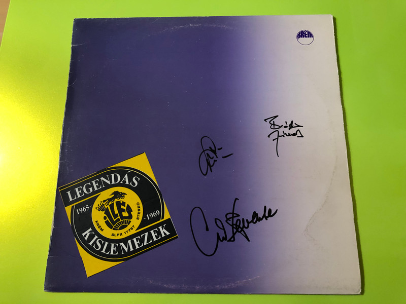 Illés - Legendás Kislemezek 1965–1969 Signed Vinyl LP by Krém (IllésLegendásKislemezek)