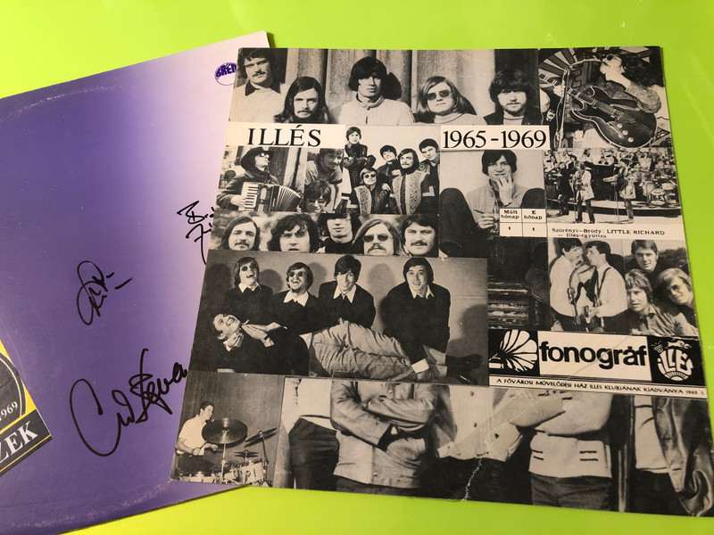 Illés - Legendás Kislemezek 1965–1969 Signed Vinyl LP by Krém (IllésLegendásKislemezek)