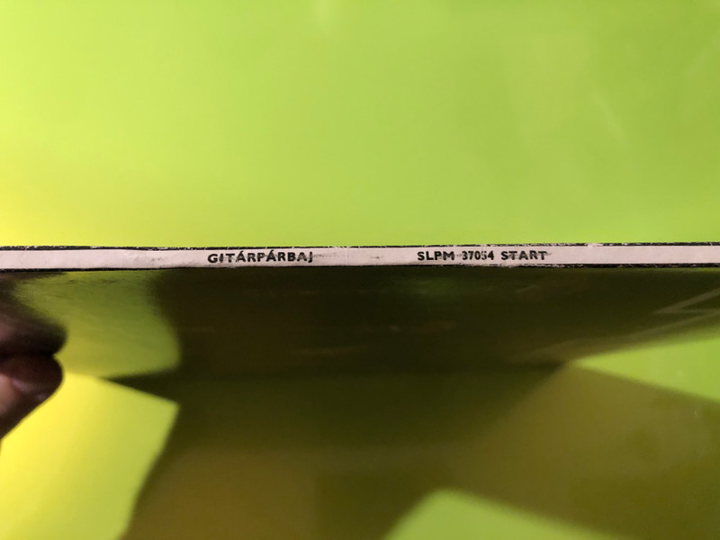 Gitárpárbaj Start Records Hungarian Rock Anthology Signed Vinyl LP (GitárpárbajStart)