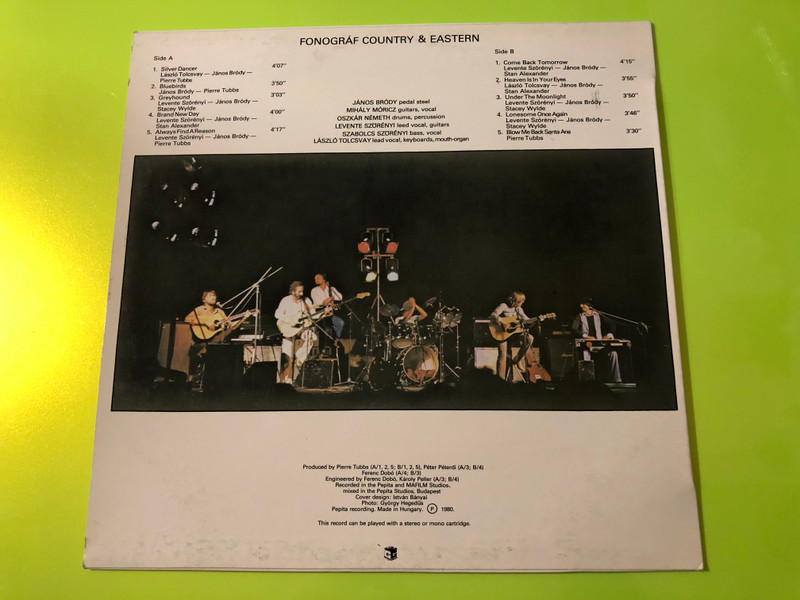 Country & Eastern Fonográf Signed Pepita International Vinyl LP (EasternFonográf)