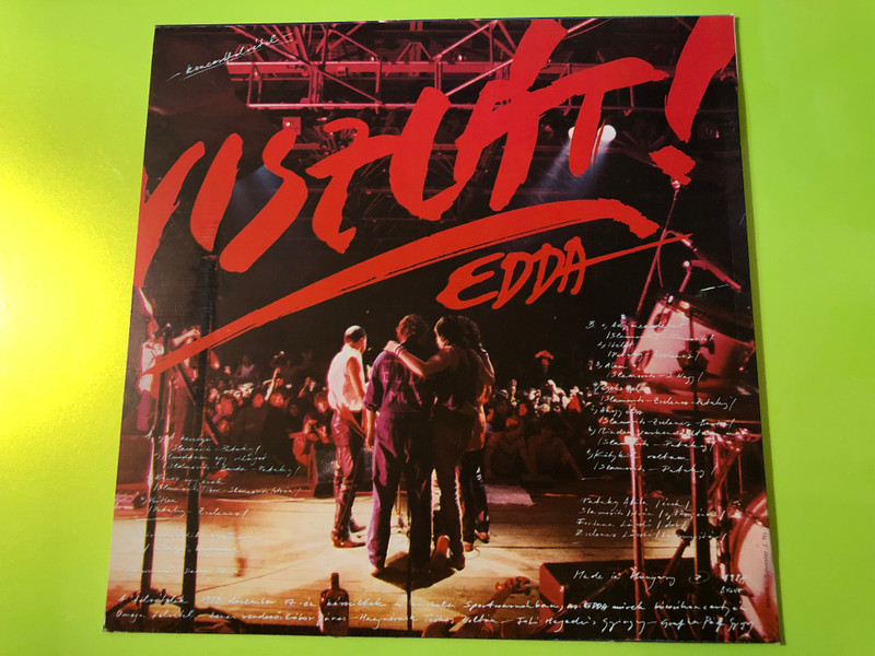 Viszlát! Edda Művek Bravo Signed Hungarian Hard Rock Vinyl LP (EddaMűvekBravo)