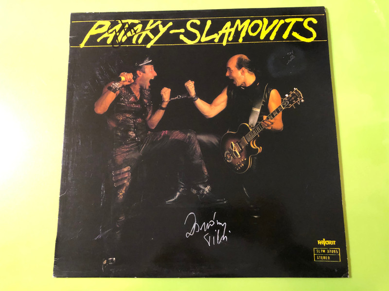Pataky-Slamovits Favorit Signed Hungarian Hard Rock Vinyl LP (PatakySlamovits)