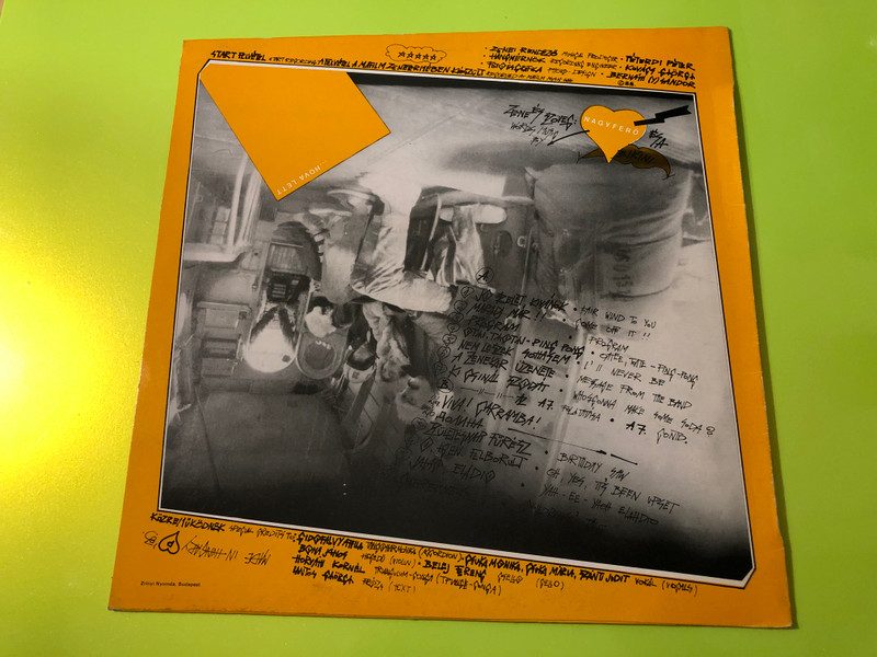Hova lett... Nagyferó és a Bikini Signed Start Records Vinyl LP (NagyferóésaBikini)