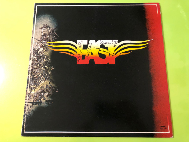 Rések a falon East Start Records Signed Hungarian Prog-Rock Vinyl LP (RésekafalonEast)