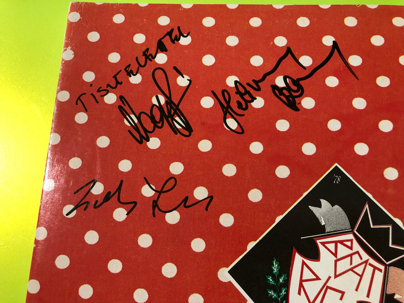 Beatrice ’78-’88 Ring Records Signed Hungarian Punk Anthology Vinyl LP (Beatrice78-88)