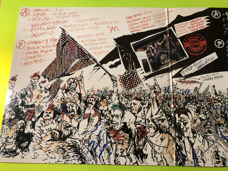 Beatrice ’78-’88 Ring Records Signed Hungarian Punk Anthology Vinyl LP (Beatrice78-88)