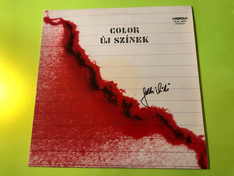 Új színek Color Signed Pepita Hungarian Prog-Rock Vinyl LP (ColorSignedPepita)