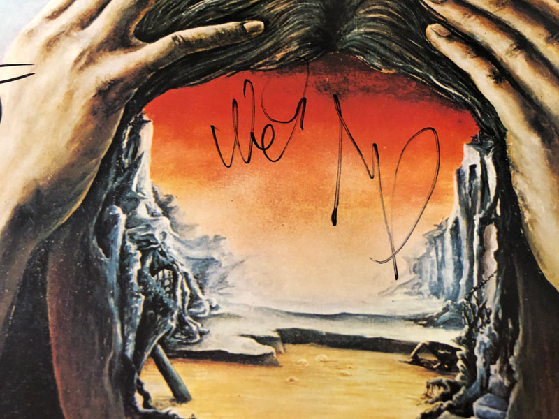 A híd Dinamit Signed Pepita Hungarian Hard Rock Vinyl LP (DinamitSignedPepita)