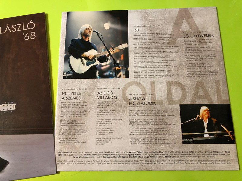 Tolcsvay László '68 Signed GrundRecords Hungarian Folk-Rock Vinyl LP (5999860095347)