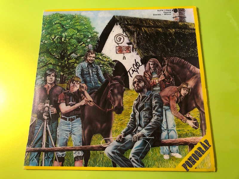Útközben Fonográf Pepita Signed Hungarian Prog Rock Vinyl LP (ÚtközbenFonográf)