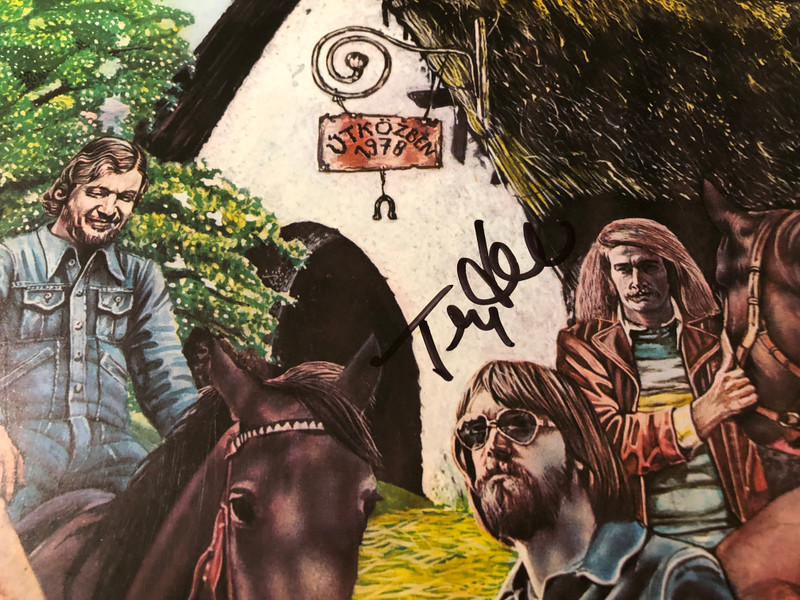 Útközben Fonográf Pepita Signed Hungarian Prog Rock Vinyl LP (ÚtközbenFonográf)