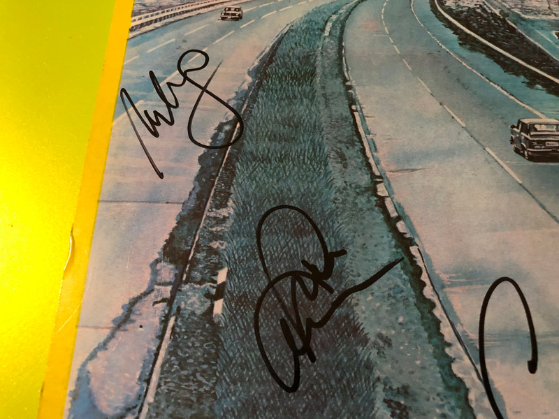 Útközben Fonográf Pepita Signed Hungarian Prog Rock Vinyl LP (ÚtközbenFonográf)